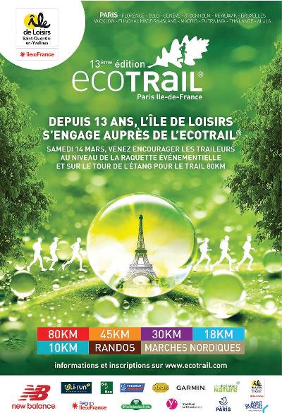 Affiche EcoTrail Paris